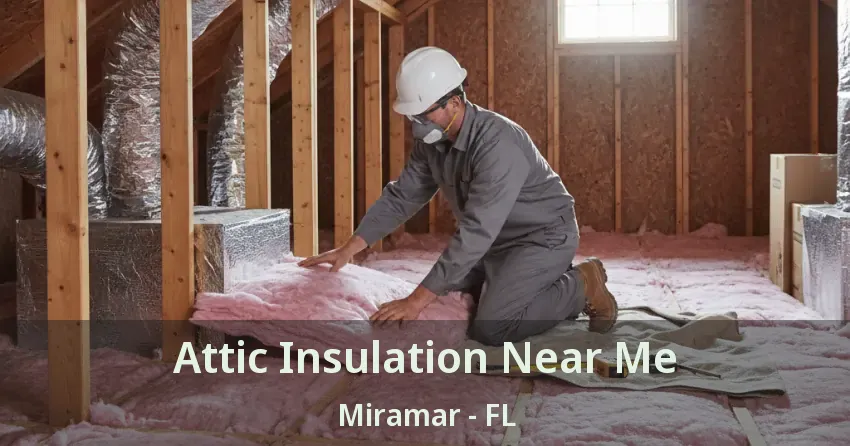 Attic Insulation Near Me Miramar - FL