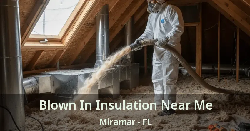 Blown In Insulation Near Me Miramar - FL Blown In Insulation Near Me Miramar - FL