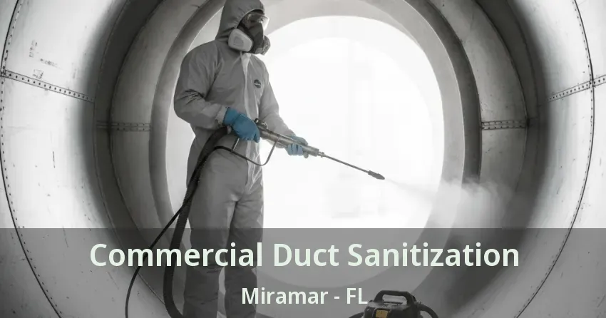 Commercial Duct Sanitization Miramar - FL