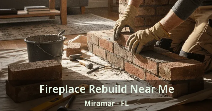 Fireplace Rebuild Near Me Miramar - FL