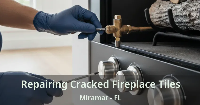 Repairing Cracked Fireplace Tiles Miramar - FL