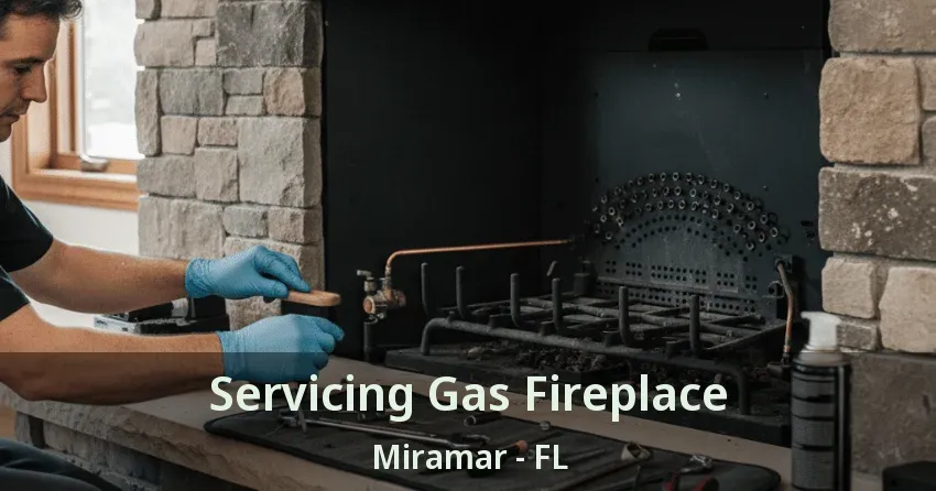 Servicing Gas Fireplace Miramar - FL